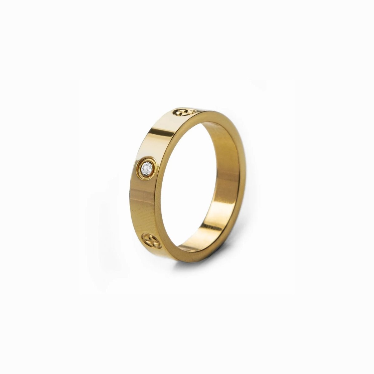Classic Inspirion Ring in 18k Gold Finish