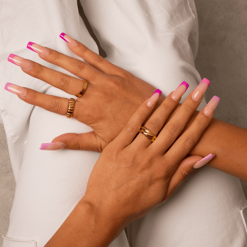 Triple Ring in 18k Gold Finish