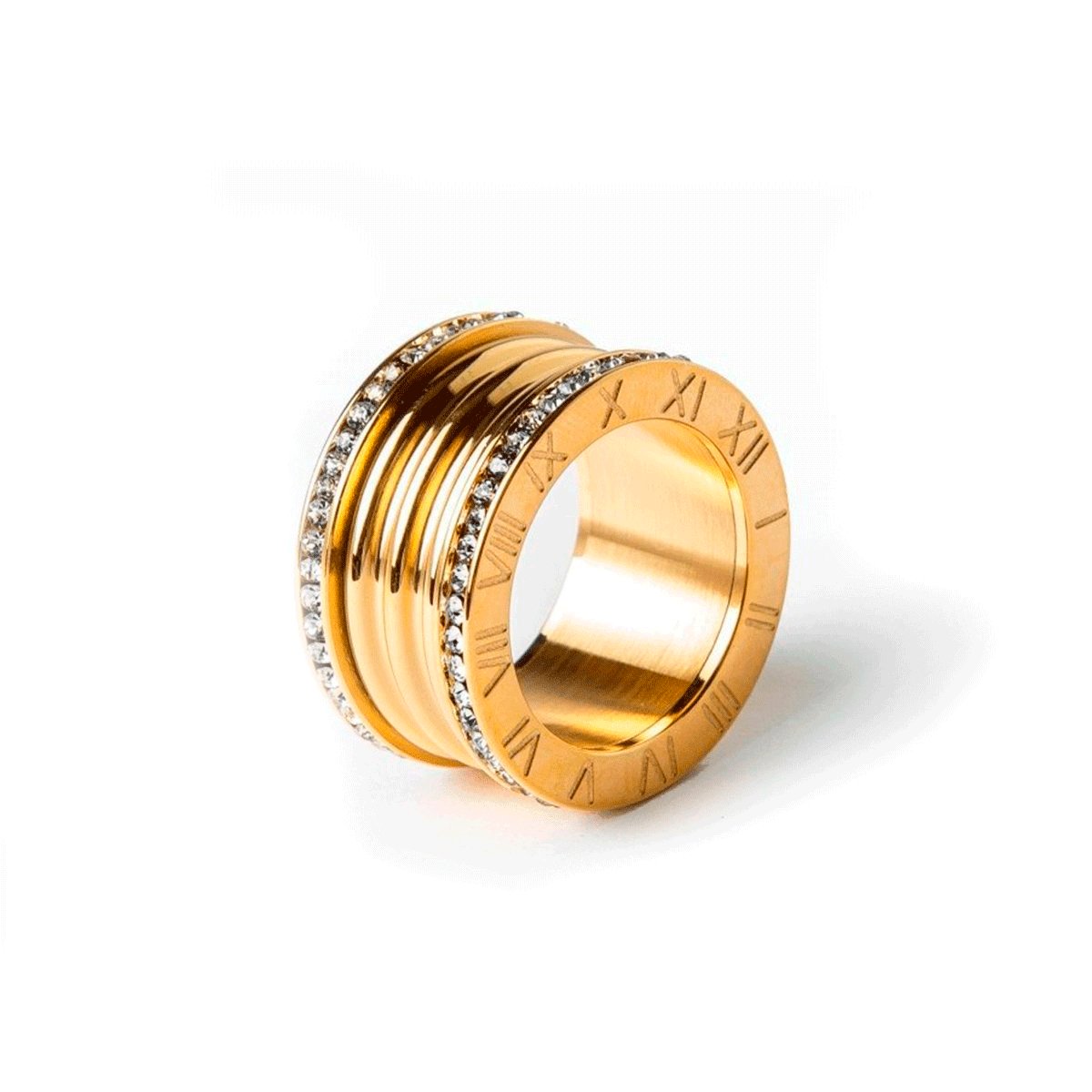 Imperial Luxury Ring in 18k Gold Finish