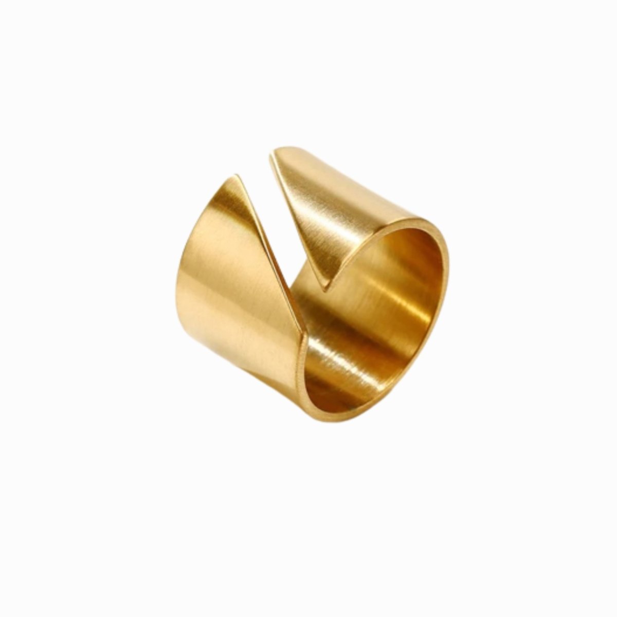 Hips Ring in 18k Gold Finish