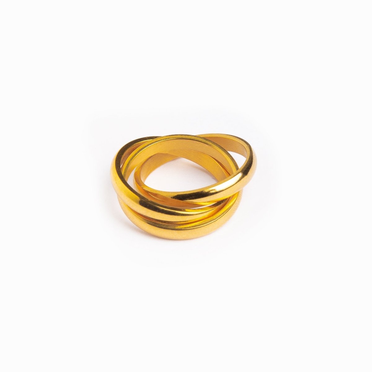 Triple Ring in 18k Gold Finish