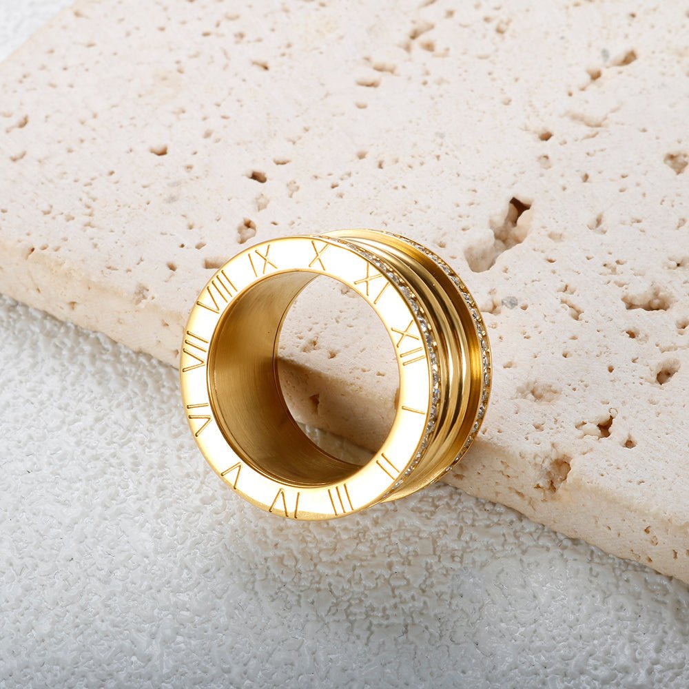 Imperial Luxury Ring in 18k Gold Finish