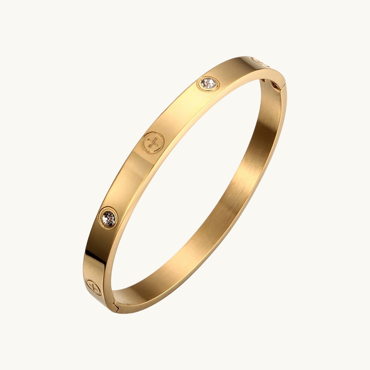 Classic Inspirion Bracelet in 18k Gold Finish