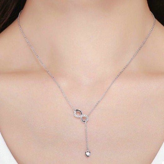 Sublime Infinite Love Pendant Necklace – 925 Sterling Silver