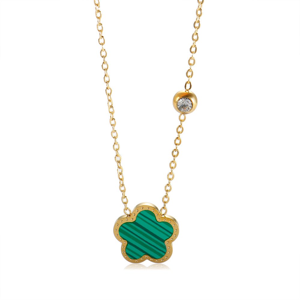 Alhambra Clover Necklace – 18k Gold Finish