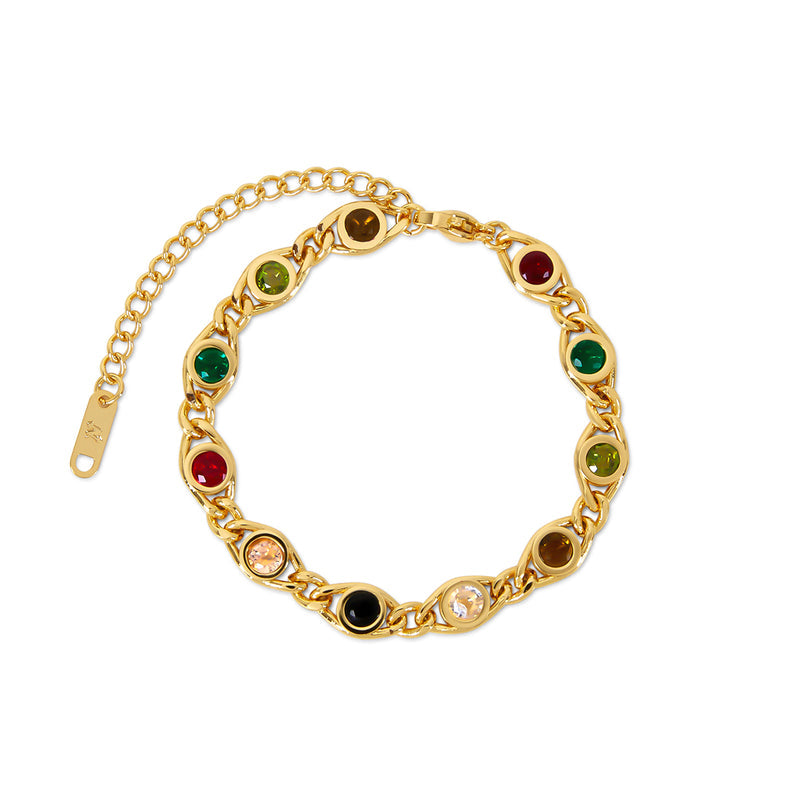 Chloé Bracelet in 18k Gold Finish